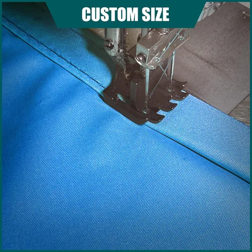 Vista 6 de Royal Shade Toldo rectangular azul de 7 x 19 pies, impermeable, toldo RS-SLR, toldo para refugio, UPF50+ 98% de bloqueo UV resistente a los rayos UV