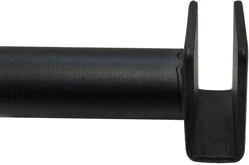 Vista 4 de 2 PC 12 "Negro Mate Soporte Estante Soporte Hangrail Rack Display