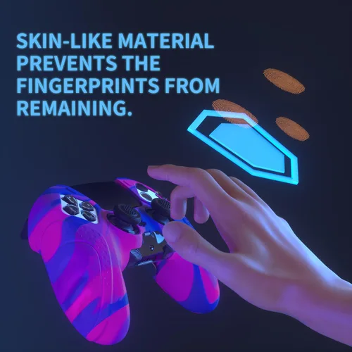 Vista 57 de PlayVital Guardian Edition Anti-Slip Ergonomic Silicone Cover Case for ps5 Edge Controller, Soft Rubber Protector Skin for ps5 Edge Wireless