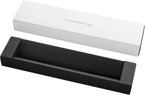 Vista 3 de Pelikan Pluma estilográfica Pura P40 Negro/Plata Punta Fina
