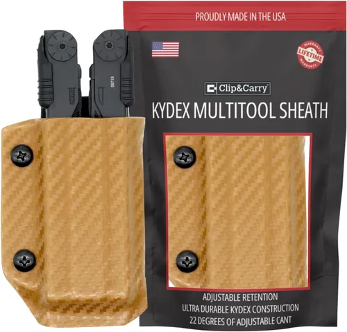 Vista 11 de Clip & Carry Kydex - Funda multiherramienta para Gerber Diesel, fabricada en Estados Unidos (multiherramienta no incluida)
