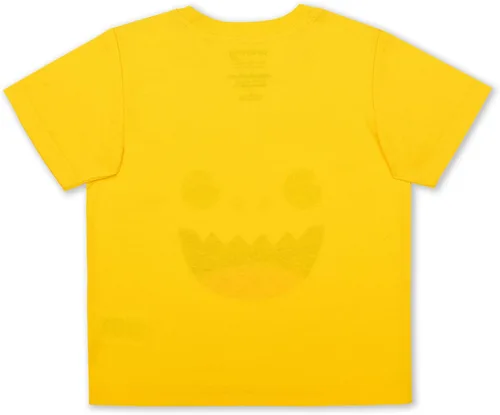 Vista 3 de Nickelodeon Baby Shark - Camiseta y pantalones deportivos de 2 piezas para niños y niños pequeños, color azulamarillo