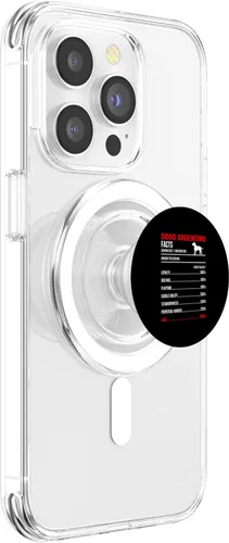 Vista 3 de Dogo Argentino Facts Dog Breed Lover Owner PopSockets MagSafe PopGrip for iPhone