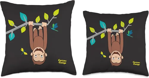 Vista 3 de Curious George Almohada de aventura Spring Hang Time