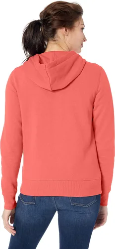 Vista 2 de Tienda Essentials Womens Plus Size French Terry Fleece Full-Zip Hoodie