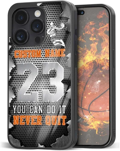 Vista 13 de Fundas de teléfono de baloncesto personalizadas para iPhone 8 11 12 13 14 15 16 17 Pro Max Plus Mini para Samsung A03 A13 A14 A15 A51 A52 A53 A54
