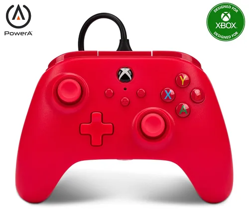 Vista 11 de PowerA Wired Controller for Xbox Series X S - Black, gamepad, wired video game controller, gaming controller, works with Xbox One and Windows 10/11