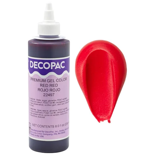 Vista 16 de DecoPac Colorante alimentario de gel prémium Colorante negro para hornear 8 onzas Crema de mantequilla de color, fondant, gel de glaseado