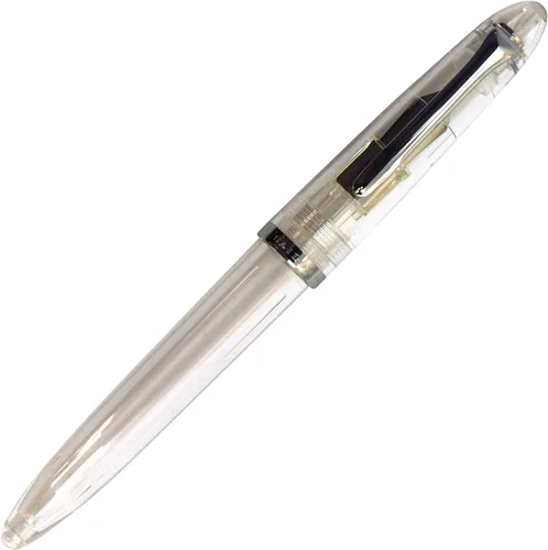 Vista 4 de Sailor Junior Skeleton Demonstrator Nickle Chrome Platedmf pluma