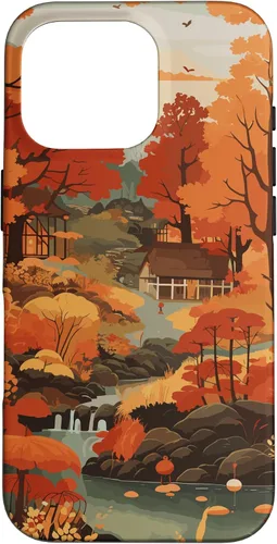 Vista 20 de Tema de otoño y coloridas hojas y árboles de otoño, colores de otoño para iPhone 16