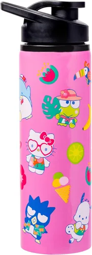 Vista 61 de Silver Buffalo Sanrio Hello Kitty, vaso de acero inoxidable con forma de lata, 11.8 onzas