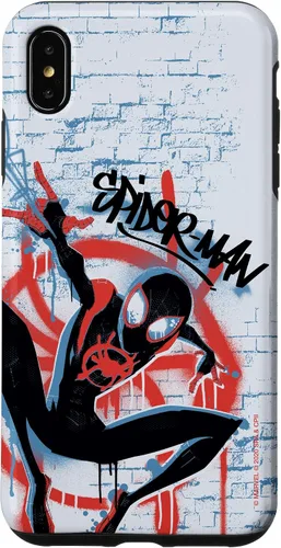 Vista 11 de Marvel Carcasa con graffiti de Spider-Man Into The Spider-Verse para iPhone 17