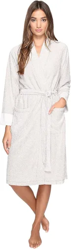 Vista 5 de N Natori Nirvana Bata de baño de rizo cepillado, para mujer Gris jaspeado