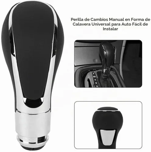 Vista 6 de Qiilu - Pomo de palanca de cambios automática, palanca de cambios para automóvil Insignia 2009-2013, color marrón