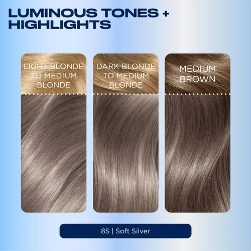 Vista 69 de Clairol Nice'n Easy - Tinte permanente para el cabello, color castaño medio 5, paquete de 3 unidades 5 Marrón medio