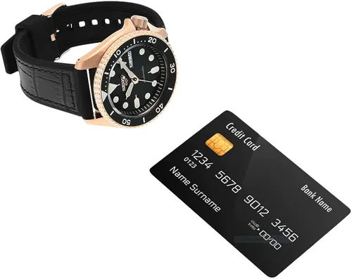 Vista 5 de Seiko 5 SRPD76K1 Reloj para hombre automático acero, Negro -, Deportivo