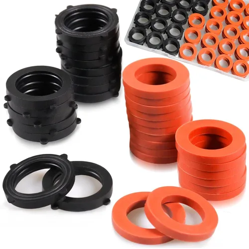 Vista 20 de ZDBB 1000 piezas 18 tamaños Kit de juntas tóricas + Kit surtido de 18 tamaños de arandelas de goma para fontanería, grifos, tubería de agua