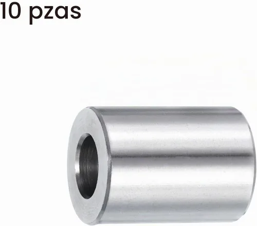 Vista 3 de uxcell 10 piezas de espaciador de acero inoxidable de 3/8" de diámetro interno x 3/4" de diámetro exterior x 1" de longitud, espaciador de rosca