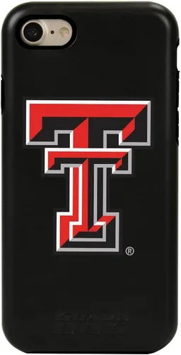 Vista 12 de Guard Dog NCAA - Funda híbrida para iPhone 7/8/SE, color negro