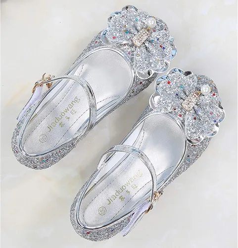 Vista 5 de Cadidi Dinos Zapatos de vestir para niñas, zapatos de fiesta de boda, zapatos de tacón Mary Jane Princesa (bebéniño pequeñoniño grande)