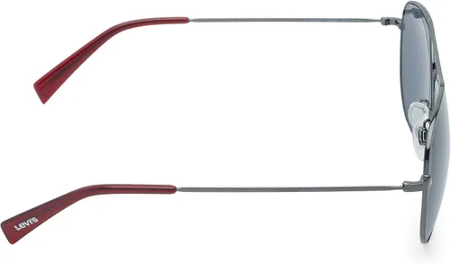 Vista 5 de Levi's Lentes de sol aviador Lv 1006S, Dark Rutenium RedGrey, 60mm, 13mm