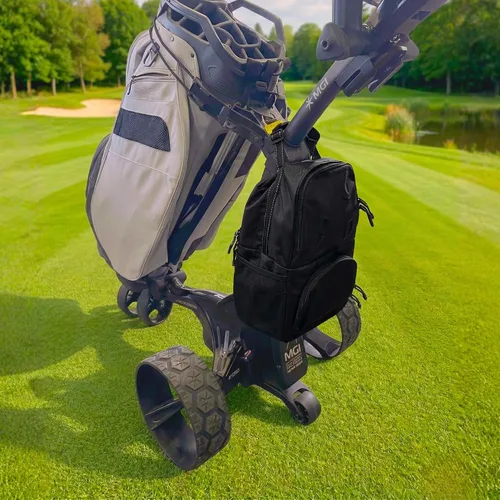 Vista 3 de Foretra Golf Push Cart Bag - Power Cart Trolley Cooler/Storage