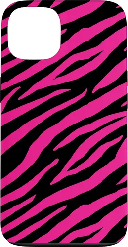 Vista 7 de Pink Black Zebra Stripes Pattern Design Women Girls Case for iPhone 17