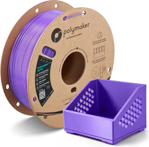 Vista 28 de Polymaker Filamento PETG de 0.07 in, 2.2 lbs, marrón militar Marrón (Army Brown)