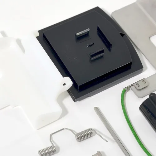 Vista 7 de 8201756 W10823377 Kit de canal de puerta dispensador de hielo para refrigerador compatible con refrigeradores Whirlpool que reemplaza a AAP4453798