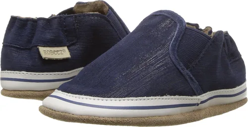 Vista 8 de Robeez Zapatos de cuna antideslizantes con suela suave para bebés y niños pequeños