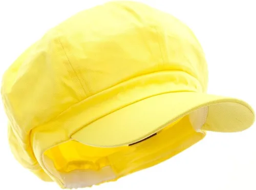 Vista 4 de e4Hats.com Gorra de periódico elástico de algodón