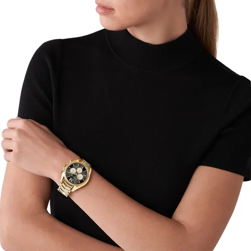 Vista 4 de Michael Kors Whitney - Reloj de acero inoxidable con detalles ostentosos