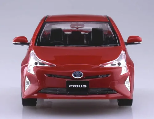 Vista 8 de Aoshima 54178 Toyota Prius (Emotional Red) escala 1/32 prepintado