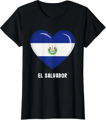 Vista 50 de Camiseta Bandera de El Salvador Camiseta salvadoreña