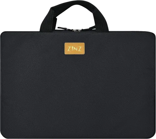 Vista 15 de ZINZ - Funda para portátil de 13 pulgadas con funda expandible, maletín protector de computadora con múltiples bolsillos, compatible con MacBook