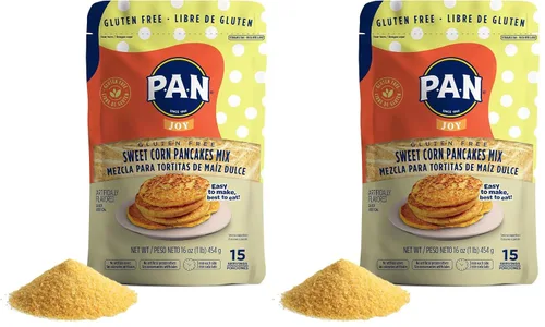 Vista 9 de P.A.N - Mezcla de panqueques de maíz dulce, sin gluten, fácil de preparar, 1 libra (paquete de 6)