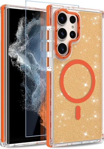 Vista 114 de Funda magnética para Google Pixel 10 Pro XL [compatible con Magsafe] [bonito diseño fluorescente de moda] a prueba de golpes, delgada, translúcida