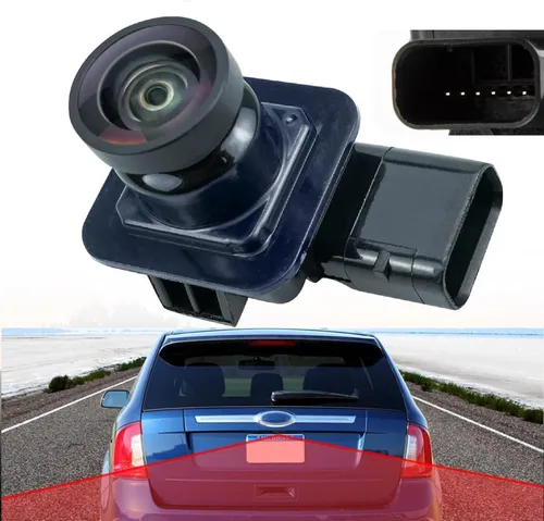 Vista 8 de Cámara EB5Z-19G490-AA de asistencia de estacionamiento de visión trasera apta para Ford Explorer 2011-2015 Cámaras de seguridad reversas