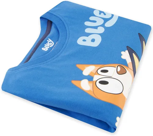 Vista 8 de Bluey Camisa Camiseta de verano de manga corta para niños Camisas de bingo para niños Camisetas de bingo Tallas 18M a 5