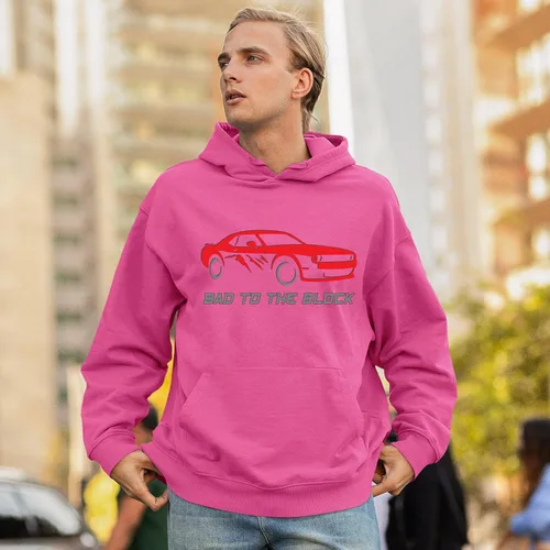 Vista 18 de Bad To The Block - Sudaderas con capucha y cuello redondo para hombre
