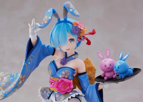 Vista 6 de Furyu Re:Zero -Starting Life in Another World- Rem (Wa-Bunny Ver.) Figura de PVC a escala 1:7