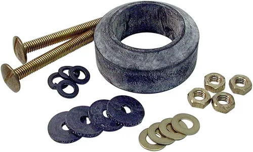 Vista 2 de Danco 10572 Kit de reparación de inodoro de tanque a tazón para estándar americano, color negro