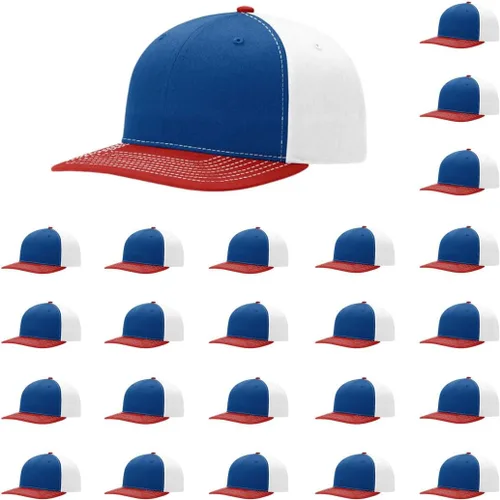 Vista 72 de Richardson 312 Gorra de béisbol ajustable con correa trasera de sarga Paquetes a granel disponibles - Talla única