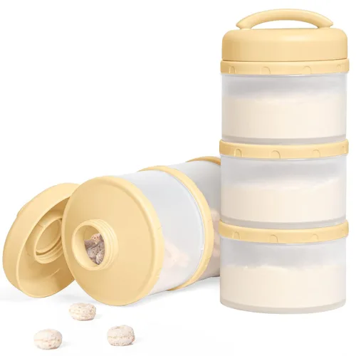 Vista 9 de Termichy - Dispensador de fórmula apilable portátil: contenedor de leche en polvo para llevar