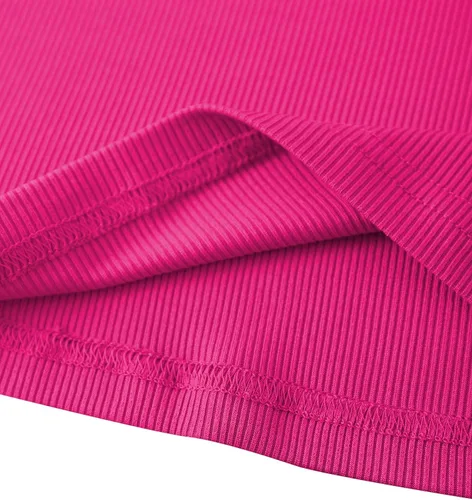 Vista 5 de Remidoo Camiseta sin mangas sexy con encaje en la parte delantera para mujer