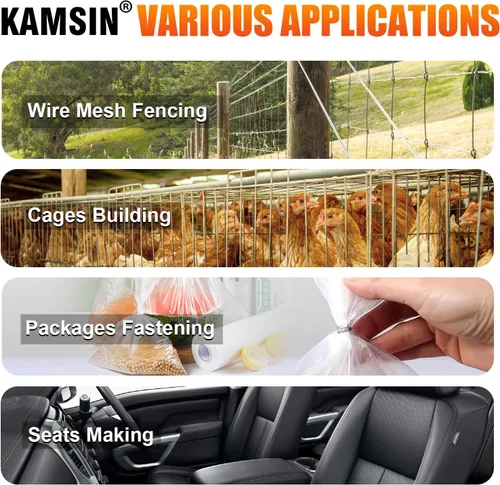 Vista 8 de K-SC760 PRO Pistola neumática de anillo de cerdo con gatillo mejorado calibre 16