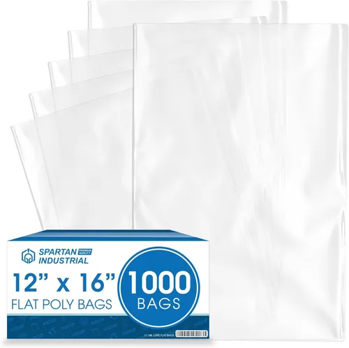 Vista 10 de Bolsas de polietileno transparentes planas de extremo abierto de 4" X 6" (1000 unidades) - 1.1 mil
