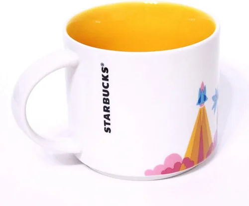 Vista 3 de Florida Starbucks You Are Here Collection Taza de cerámica de 14 onzas