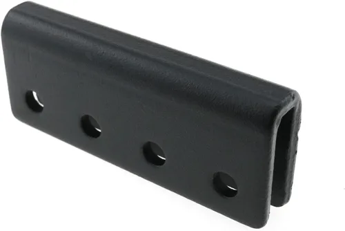 Vista 5 de HJGarden Bi Parting - Conector de hardware para puerta corrediza de granero para pista plana de 1 9/16 pulgadas, adaptador de riel de hardware