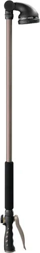Vista 2 de Orbit 58674N pico para manguera, 9 diseños, varilla de torreta con cabeza de trinquete de 36 pulgadas